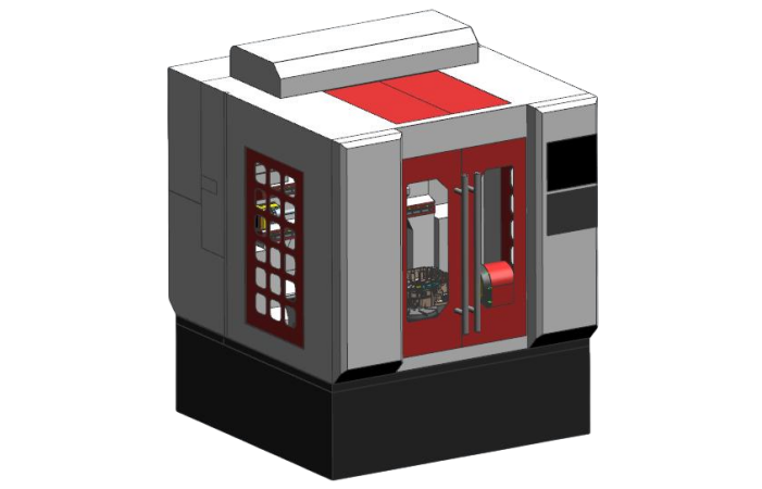 六軸壓鑄件去毛刺機(jī)
